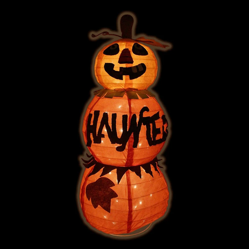 38" Lighted Haunted Jack-O'-Lantern Halloween Decoration
