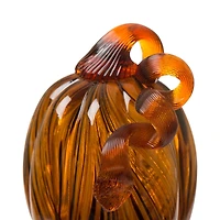 Glitzhome® Glass Pumpkin