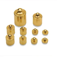 Brass Mass Precision Weight Set, 10 Pack