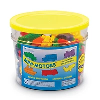 Learning Resources® Mini Motors® Counters, Set of 72