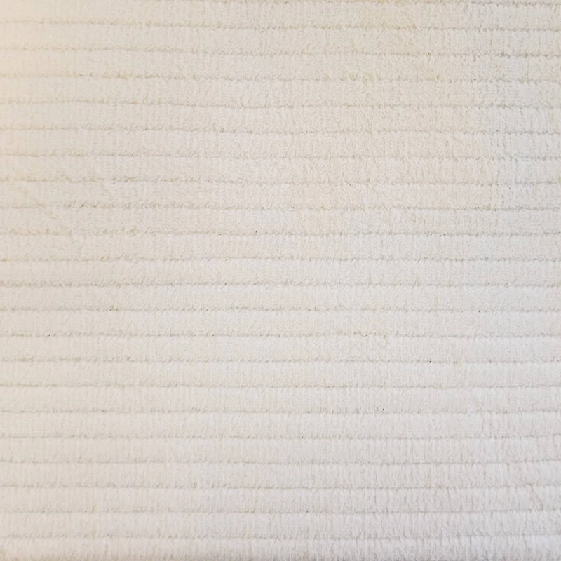 Springs Creative Plush Chenille Ivory Fleece Fabric