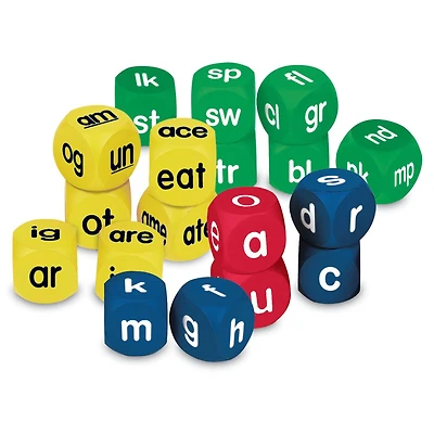 Learning Resources® Phonics Cube Set, Set of 18