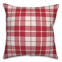 Designs Direct Christmas Wishes and Mistletoe Kisses 18x18 Throw Pillow