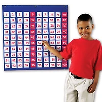 Learning Resources® Hundred Pocket Chart with Cards