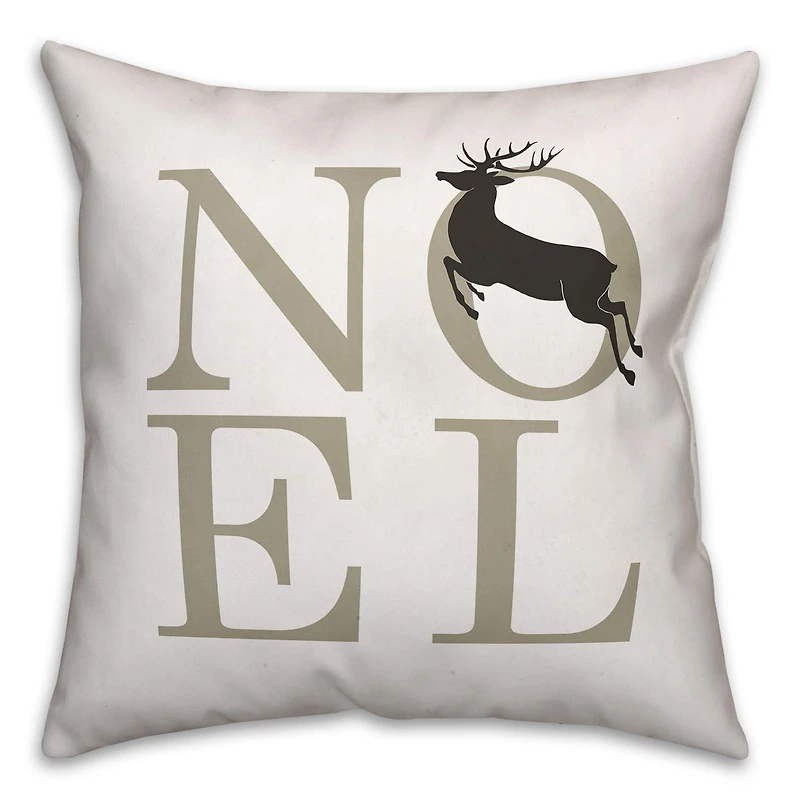 Noel Throw Pillow