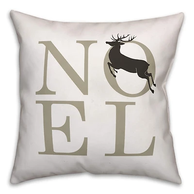 Noel Throw Pillow