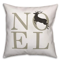 Noel Throw Pillow