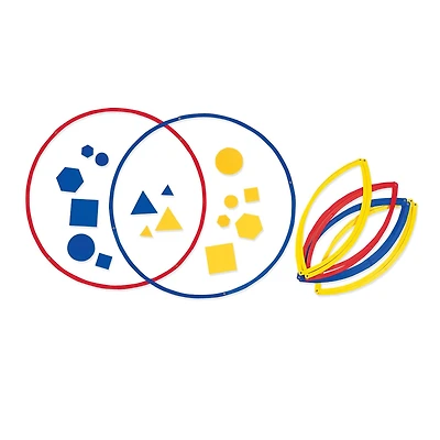 Learning Resources® 20" Sorting Circles, Set of 6