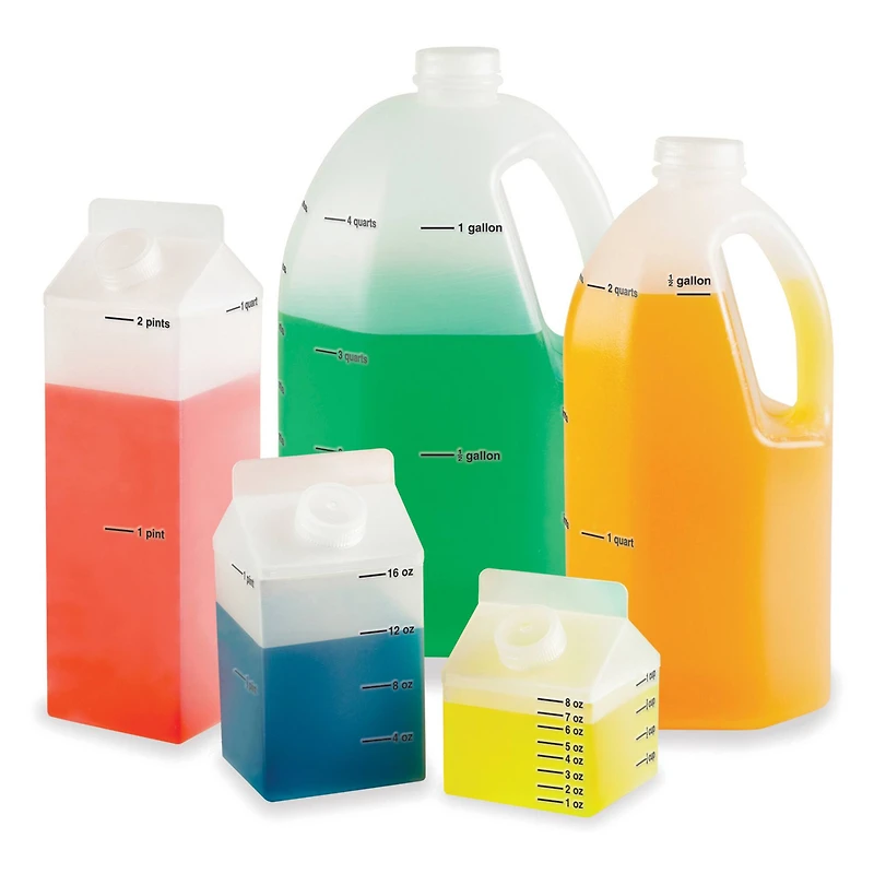 Learning Resources® Gallon Measurement Set, Set of 5