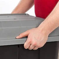 Iris® Hinged Lid Utility Trunk, 4 Pack