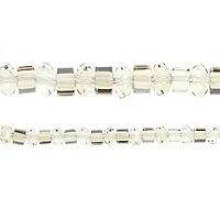 Bead Gallery® Faceted Glass Rondelle & Cube Beads