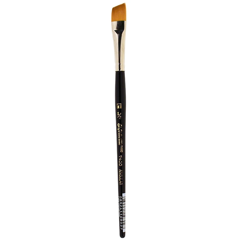 Golden Taklon Short Handle Angle Shader Brush by Artist's Loft™ Vienna