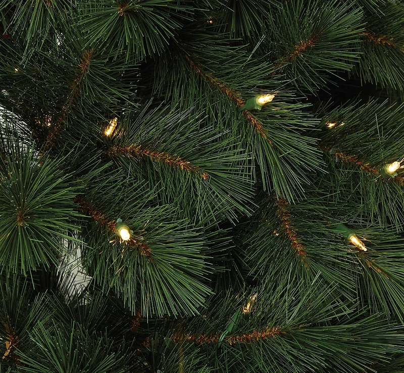 7.5ft. Pre-Lit Rutherford Pine Artificial Christmas Tree, Warm White LED Lights by Ashland®