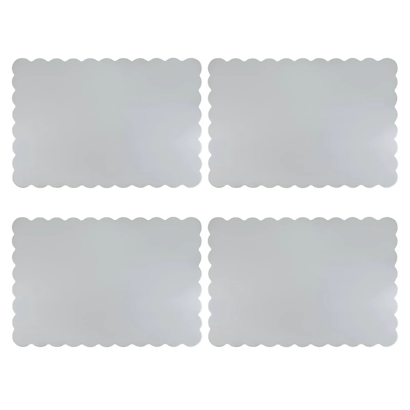 Silver Cake Platters by Makery®, 4ct.