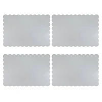 Silver Cake Platters by Makery®, 4ct.