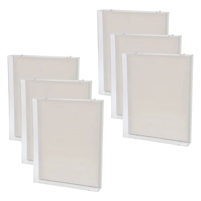 6 Pack: 16" x 20" Clear Back Loading Shadow Box by Studio Décor®