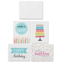 Happy Birthday Cards & Envelopes by Recollections™, 4.25" x 5.5"