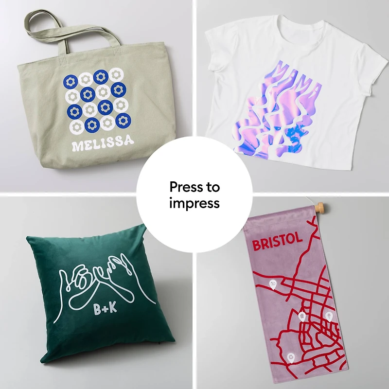 Cricut EasyPress® SE Blue, 12" x 10"