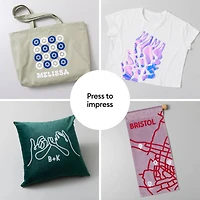 Cricut EasyPress® SE Blue, 12" x 10"