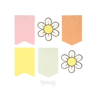 Class Rules! Banner & Flower Paper Garland Kit by B2C™