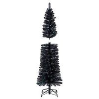 6ft. Unlit Black Sparkle Artificial Christmas Tree by Ashland®