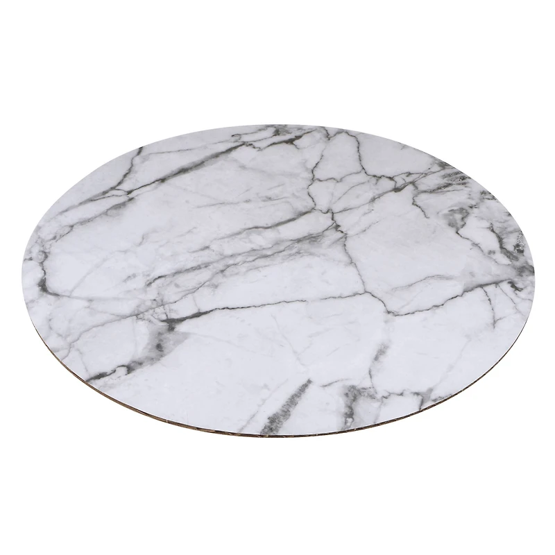 10" Black & White Marble Cake Boards by Makery®, 3ct.
