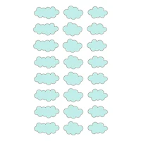 Class Rules! Small Blue Cloud Die Cut Classroom Accents by B2C™