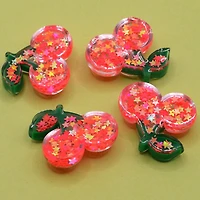 Dress It Up Large Cherries Fruit Embellishments