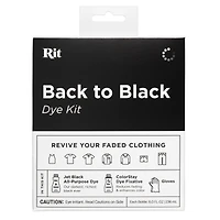 Rit® Back to Black Dye Kit