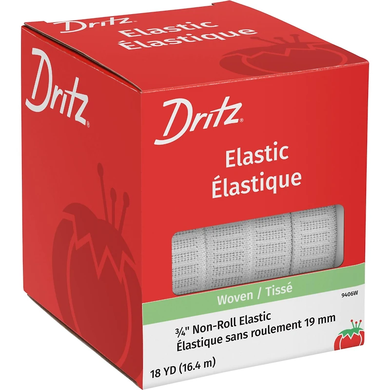 Dritz® 3/4" White Non-Roll Elastic