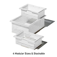 Like-it White Stacking Tote