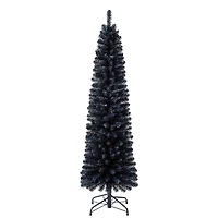 6ft. Unlit Black Sparkle Artificial Christmas Tree by Ashland®