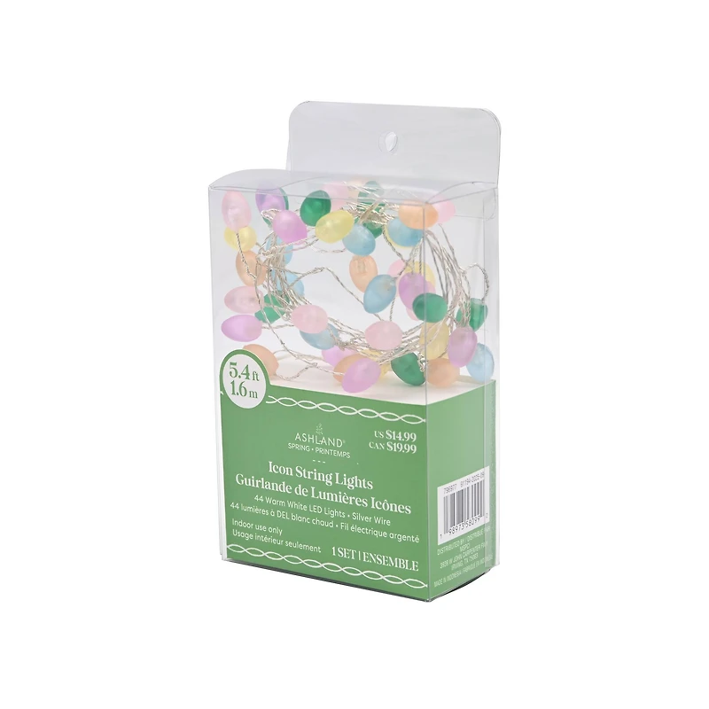 44ct. Easter Eggs LED String Lights by Ashland®