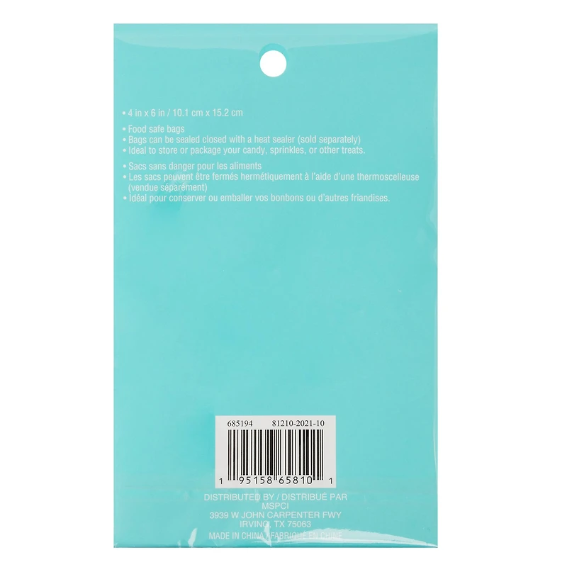 Heat Seal 4" x 6"  Bags by Celebrate It®, 50ct.
