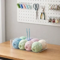 Deli 15" x 8.75" x 3.75" All-Purpose Storage Bin