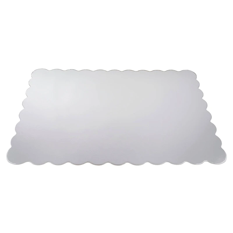Silver Cake Platters by Makery®, 4ct.