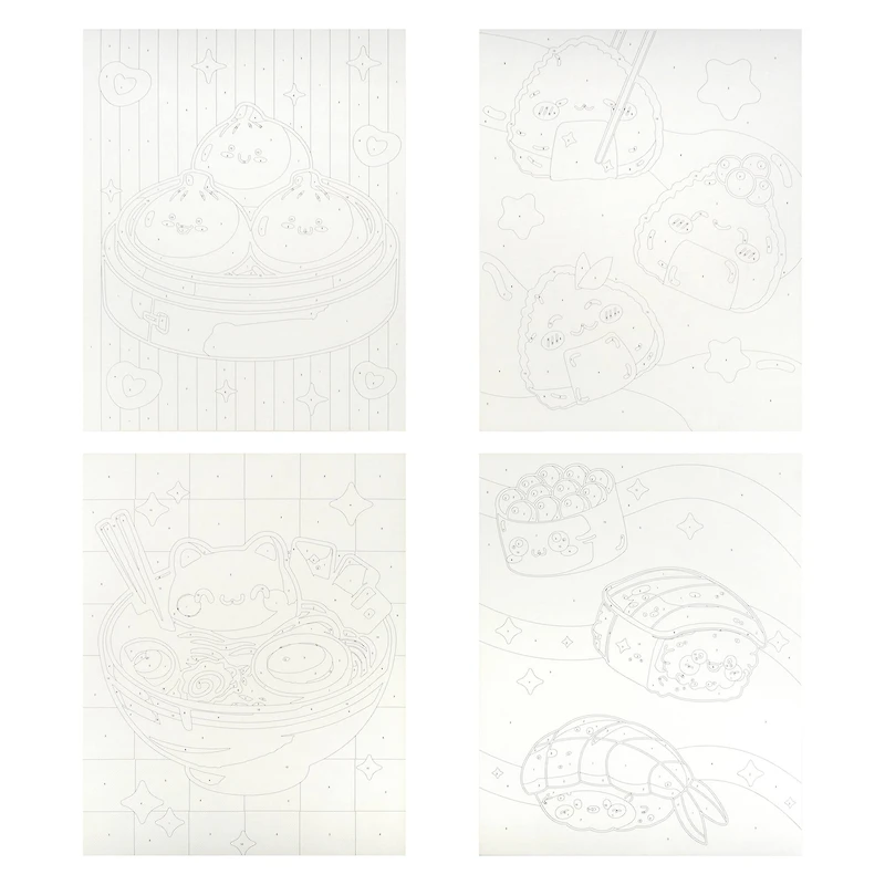 Jolly Jelly Savory Paint Marker-by-Number Kit by Artist's Loft®