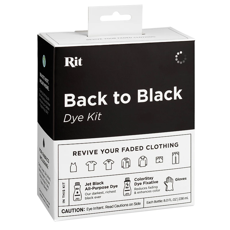 Rit® Back to Black Dye Kit