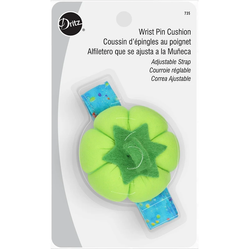 Dritz® Adjustable Wrist Tomato Pin Cushion, 3ct.