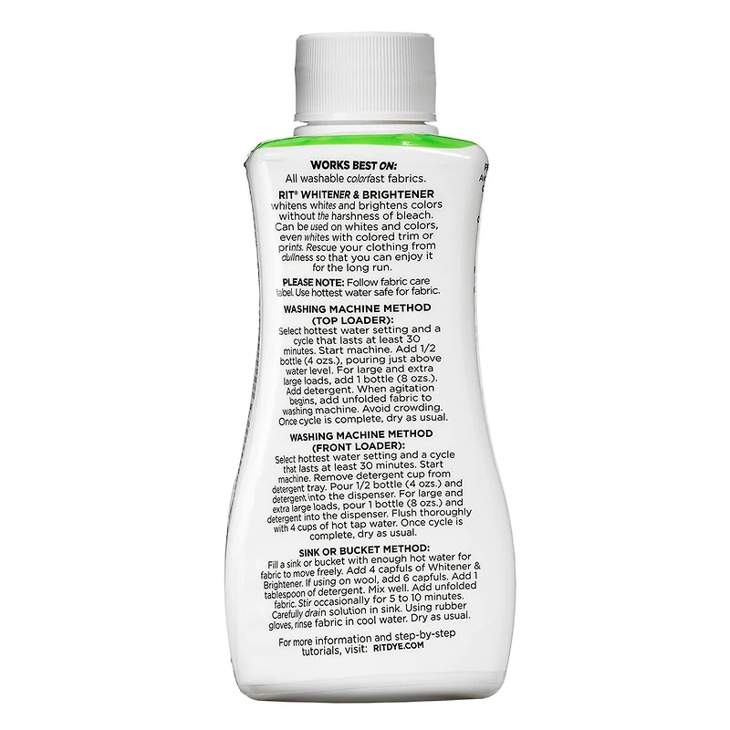 Rit® Whitener & Brightener Liquid Laundry Treatment