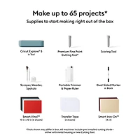 Cricut Explore® 5 in Teal & Essential Bundle with Digital Content