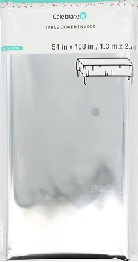 54" x 108" Plastic Table Cover by Celebrate It