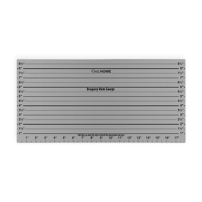 Dritz® Home Drapery Hem Gauge, 18" x 9"