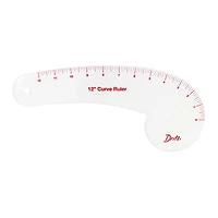 Dritz® 12" Clear Curved Ruler For Pattern Drafting
