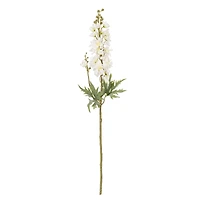 33" White Delphinium Style Larkspur Artificial Sprays, 3ct.