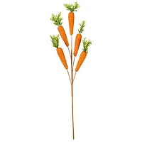 26" Artificial Orange Carrot Spray, 2ct.