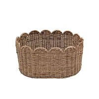 Scallop Rattan Basket by Ashland®