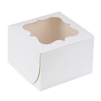 5" White Window Treat Boxes by Makery®, 5ct.