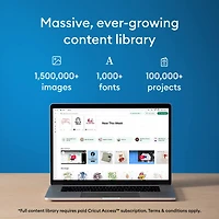 Cricut Explore® 5 in Teal & Essential Bundle with Digital Content