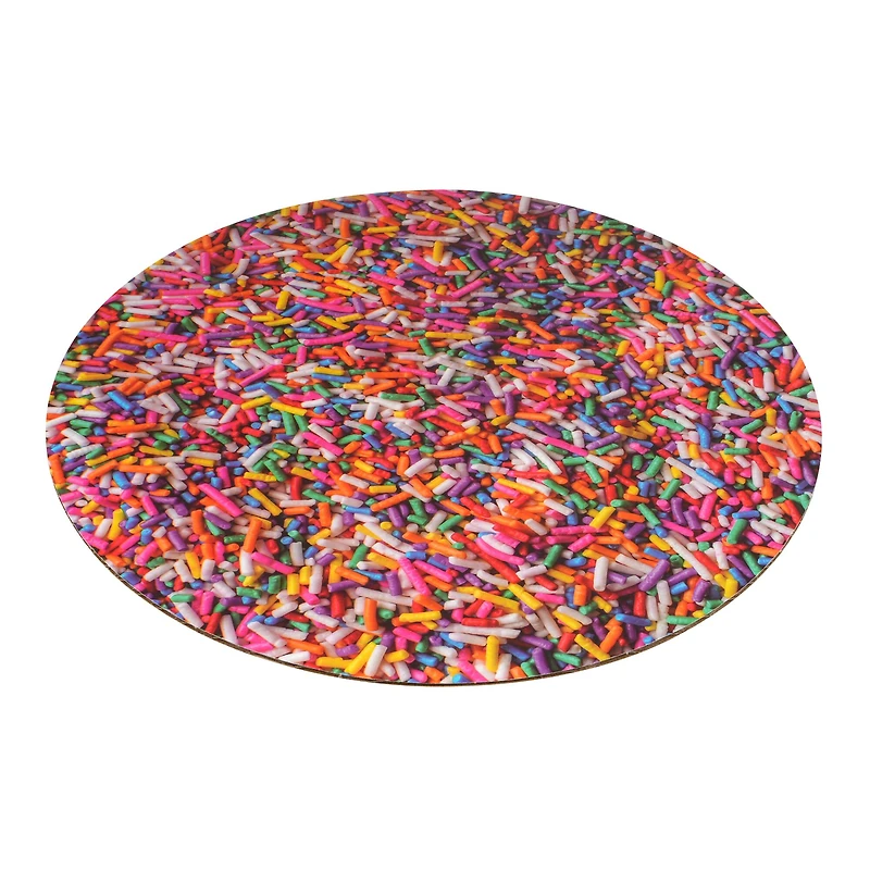 10" Sprinkle Cake Boards by Makery®, 3ct.